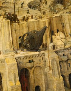 A Tread Crane by Pieter Bruegel the Elder